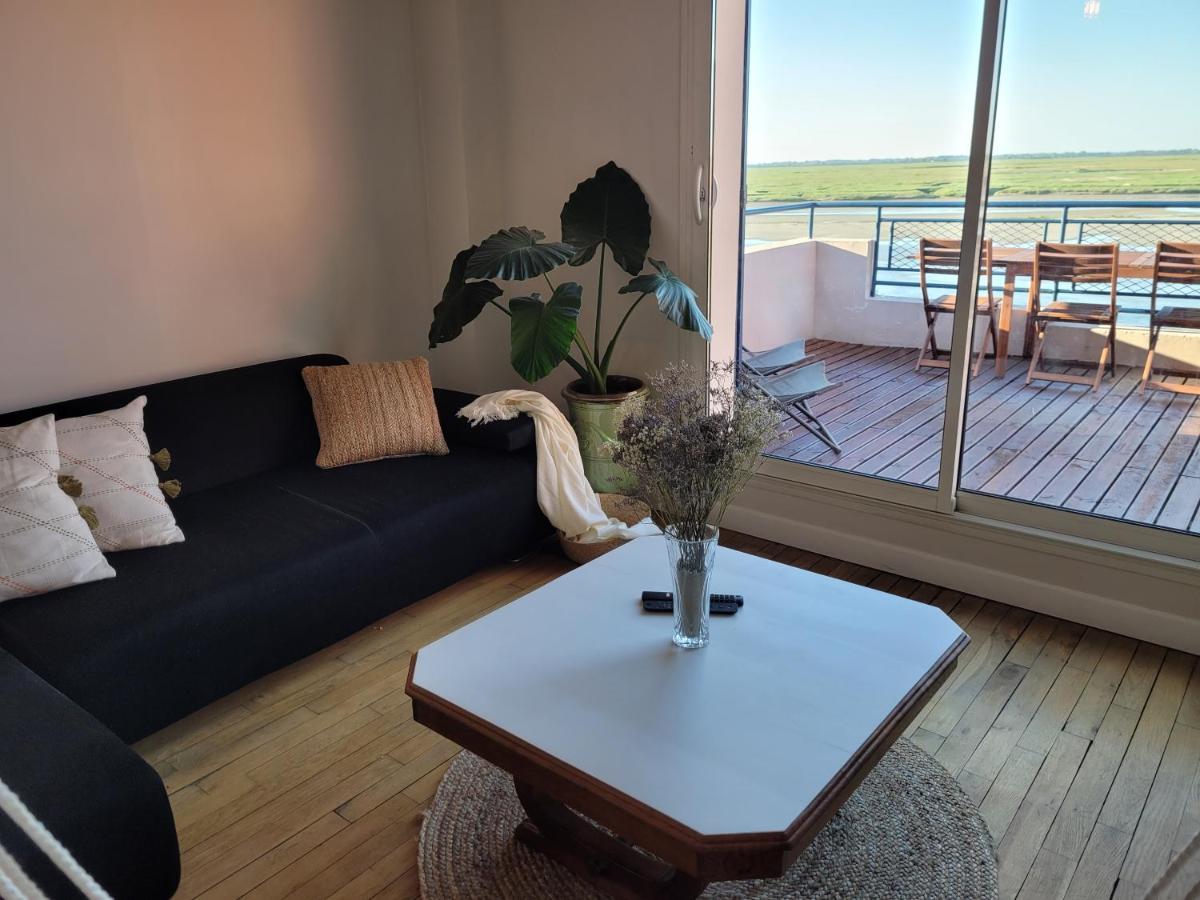 Апартаменты Vue Et Terrasse Panoramique Sur La Baie De Somme Сен-Валери-сюр-Сомм Экстерьер фото
