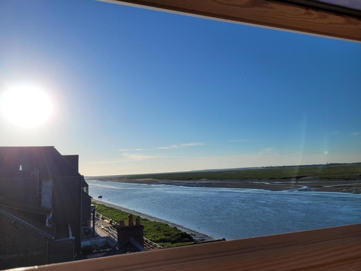 Апартаменты Vue Et Terrasse Panoramique Sur La Baie De Somme Сен-Валери-сюр-Сомм Экстерьер фото